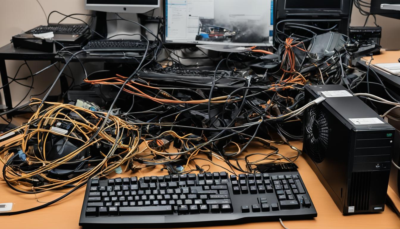 What are 4 very common causes of computer malfunction?